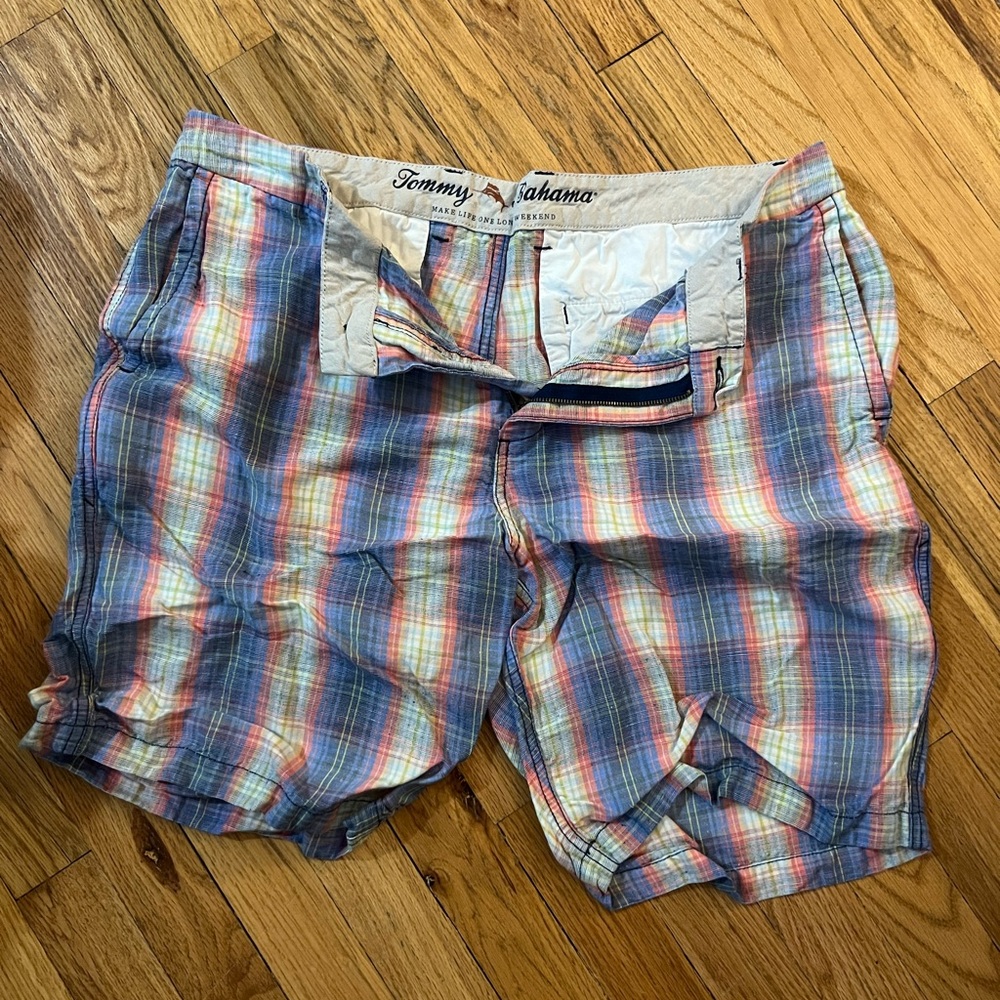 Tommy Bahama Plaid Shorts